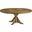 Casually Country 72 Inch Solid Wood Round Dining Table In Medium Driftwood