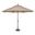 Catalina 11' Octagon Push Button Tilt Umbrella In Beige and Bronze