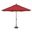 Catalina 11' Octagon Push Button Tilt Umbrella In Jockey Red