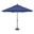 Catalina 11' Octagon Push Button Tilt Umbrella In Sky Blue and Bronze