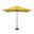 Catalina 6.6' x 10' Rectangle Push Button Tilt Umbrella In Lemon and Black