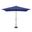 Catalina 6.6' x 10' Rectangle Push Button Tilt Umbrella In Sky Blue and Bronze