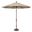 Catalina 9' Octagon Push Button Tilt Umbrella In Antique Beige and Bronze