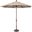 Catalina 9' Octagon Push Button Tilt Umbrella In Beige and Bronze