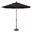 Catalina 9' Octagon Push Button Tilt Umbrella In Black and Bronze