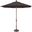 Catalina 9' Octagon Push Button Tilt Umbrella In Black and Bronze