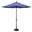 Catalina 9' Octagon Push Button Tilt Umbrella In Milano Cobalt Stripe