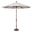 Catalina 9' Octagon Push Button Tilt Umbrella In Natural and Bronze