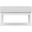 Catalina Ottoman with Cushion In Polar and Matte White