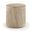 Catania Concrete Indoor and Outdoor End Table In Beige