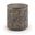 Catania Concrete Indoor and Outdoor End Table In Brown