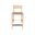 Catania Counter Stool In Natural and Black