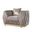 Cavalli Chair In Taupe and Gold