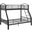 Cayelynn Black Twin Over Full Bunk Bed