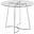 Cece Dinette Table In Chrome