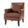 Celadon Armchair In Brown