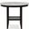 Celeste 42 Inch Faux Marble Round Counter Table In Espresso