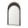 Celeste Arched Medium Mirror In Dark Brown