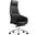 Celeste Series Tall Office Chair In Black Leather