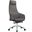 Celeste Series Tall Office Chair In Grey Leather