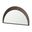 Celeste Wood Large Mirror In Dark Brown