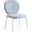Celestial Boucle Dining Chair In Blue