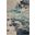 Celestial Ivory and Teal Blue 3'11" x 5'11" Area Rug