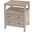 Celine 2 Drawer Nightstand In Taupe