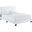 Celine Channel Tufted Performance Velvet King Bed In White