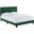 Celine Channel Tufted Performance Velvet Queen Bed In Emerald