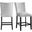 Celine Gray Velvet Counter Height Chair Set Of 2