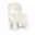 Celine Velvet Performance Fabric Upholstered Dining Chair Set of 2 In Cream