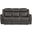 Centeroak Gray Double Reclining Sofa
