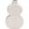 Ceramic 10 Inch Stacked Circles Vase In White