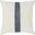 CH Steam 26x26 Pillow In Sea Fog Blue and Ivory