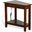 Chair Side Table In Dark Chocolate