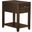 Chairsides Espresso Chairside Table