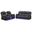 Challenger Power Reclining Living Room Set In Black