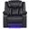 Challenger Power Reclining Recliner In Black