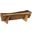 Chamcha Wood Triangle Bench In Brown