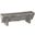 Chamcha Wood Triangle Bench In Grey