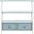 Chandra Pale Blue and White Smoke Console with Storage Drawer