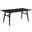 Channell Wood Dining Table In Black