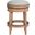 Chapman 26 Inch Counter-Height Backless Swivel Barstool In Weathered Natural and Gray