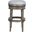 Chapman 31 Inch Backless Swivel Barstool In Weathered Gray