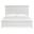 Charleston California King White Panel Bed In White Dove