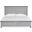 Charleston Complete King Panel Bed In Grey