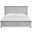 Charleston Complete King Panel Storage Bed In Grey