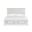 Charleston Queen Panel Storage Bed In White