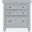 Charleston Drawer Nightstand In Grey